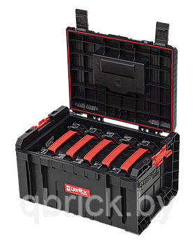 Набор ящиков Qbrick System PRO Toolbox + 5x PRO Organizer Multi, черный
