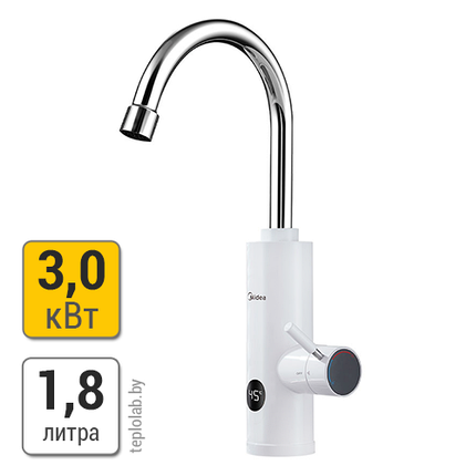 Midea MTWH-3000 водонагреватель проточный, 3 кВт, фото 2