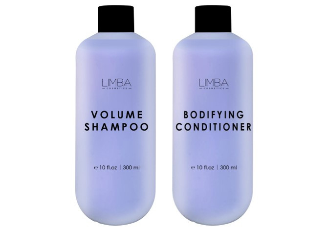 Комплект Limba Cosmetics Pure Volume шампунь + кондиционер 300/300 мл - фото 1 - id-p197659585