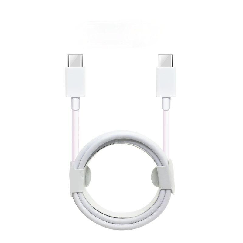 Дата-кабель для быстрой зарядки USB-C - USB-C PD 60W 3A, 1 метр, белый 556300 - фото 1 - id-p197659606