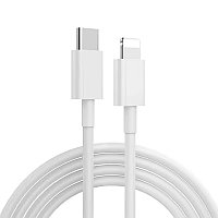 Дата-кабель для быстрой зарядки Lightning - USB-C PD 12W 3A, 1 метр, белый 556304