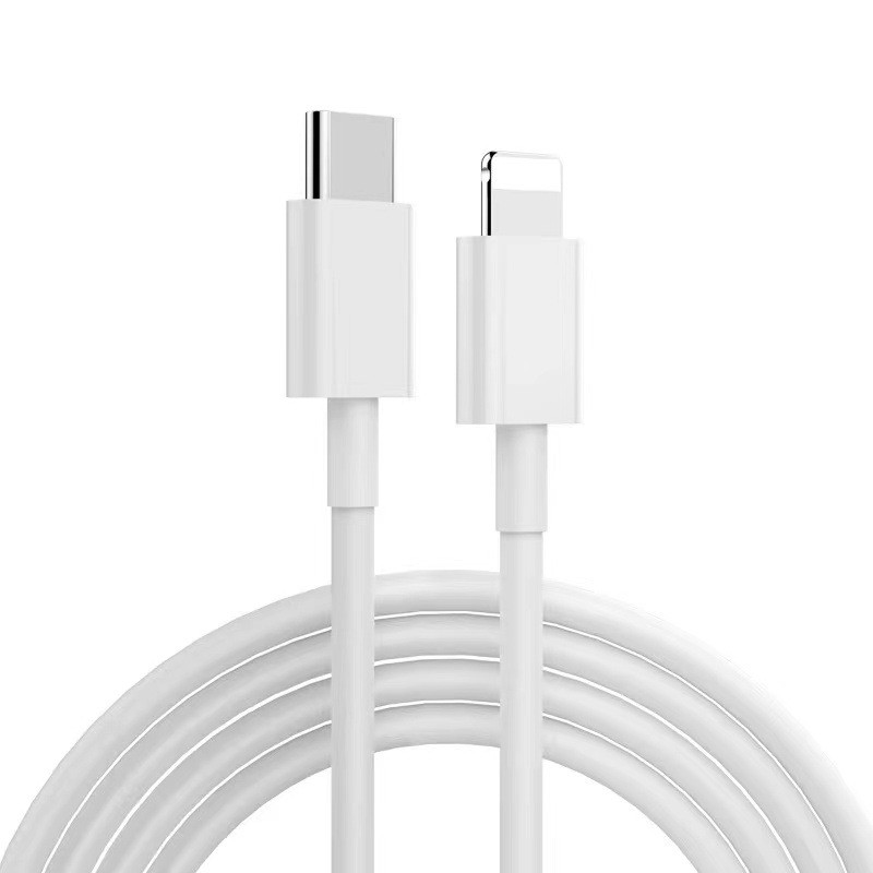 Дата-кабель для сверхбыстрой зарядки Lightning - USB-C PD 20W 5A, 2 метра, белый 556307 - фото 1 - id-p197659613