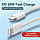 Дата-кабель для сверхбыстрой зарядки Lightning - USB-C PD 20W 5A, 2 метра, белый 556307, фото 3