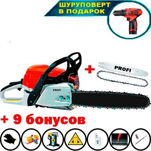 Бензопила PROFI MOTORS 5500 - фото 1 - id-p140414803