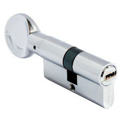 Цилиндр GN70PС (ключ/завертка,хром) сталь - фото 2 - id-p197664159