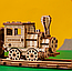 Набор деревянных конструкторов (сборка без клея) UNIT "Поезд" 6 в 1 UNIWOOD, фото 5