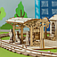 Набор деревянных конструкторов (сборка без клея) "Железная дорога" UNIWOOD, фото 4