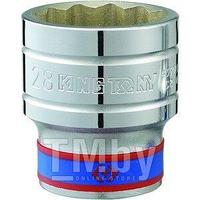 Головка 1/2" 20мм 6pt хром. King Tony 433520MR