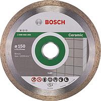 Алмазный круг 150х22 мм по керамике сплошн. STANDARD FOR CERAMIC BOSCH (сухая резка)