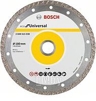 Круг алмазный универсальный Eco for Universal Turbo D180 22,23 2,6 7мм 2.608.615.038 BOSCH