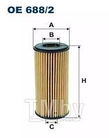 Фильтр масляный Audi, Seat , Skoda, Volkswagen FILTRON OE688/2