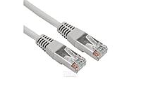 Патч-корд U/UTP, категория 5e, RJ45-RJ45, неэкранированный, LSZH серый, 0,5 м REXANT 18-8001