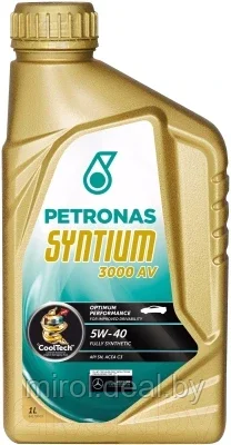 Моторное масло Petronas Syntium 3000 AV 5W40 70179E18EU/18281619 - фото 1 - id-p197746323