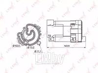 Фильтр топливный HYUNDAI Santa Fe(SM_) 2.0-2.7 01-06 LYNXauto LF-987M