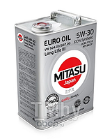 Моторное масло MITASU 5W30 4L EURO PAO LL III (ACEA C3 API SN VW 504.00 507.00 BMW LL-04, MB229.51) MJ-210-4