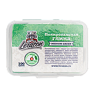 CL2 - Среднеабразивная полировальная глина | LERATON | Зеленая, 100г, фото 2