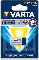 Элемент питания VARTA PROF. LITHIUM CR123A BLI 1