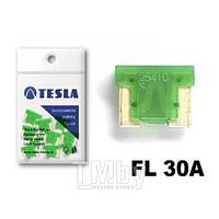 Предохранители плоские Low Profile MINI 30A FL serie 58V DC (10 шт) TESLA FL00.030.010