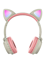 Беспроводные наушники с ушками Wireless Headphones Cat Ear, разные цвета