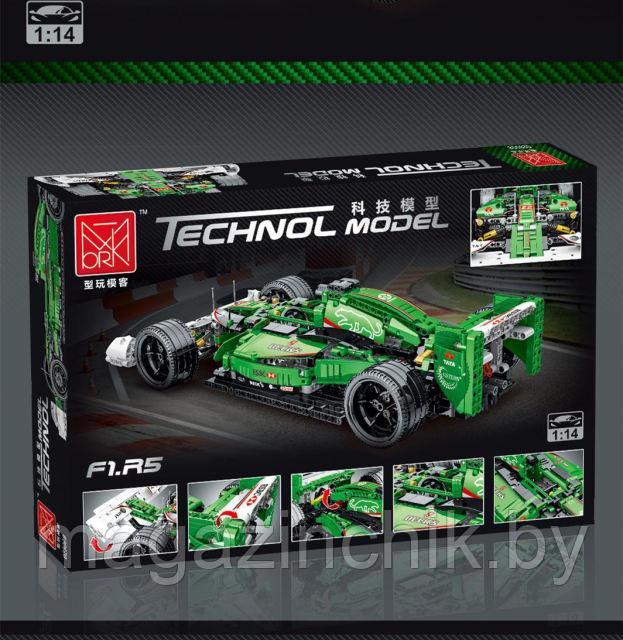 Конструктор болид F1 Формула 1, 1099 дет., MOC MORK 023008, зеленый - фото 2 - id-p197758498