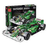 Конструктор болид F1 Формула 1, 1099 дет., MOC MORK 023008, зеленый