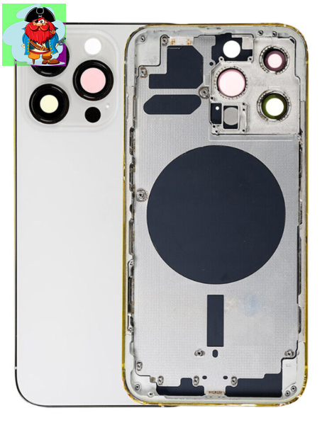 Корпус для Apple iPhone 13 Pro MAX, цвет: белый - фото 1 - id-p197758025