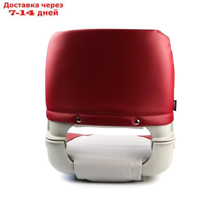 Кресло складное мягкое Skipper SK75145GR, пластик, красно-серое - фото 4 - id-p197626158