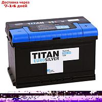 Аккумуляторная батарея Titan Euro Silver 74 Ач, обратная полярность, низкий