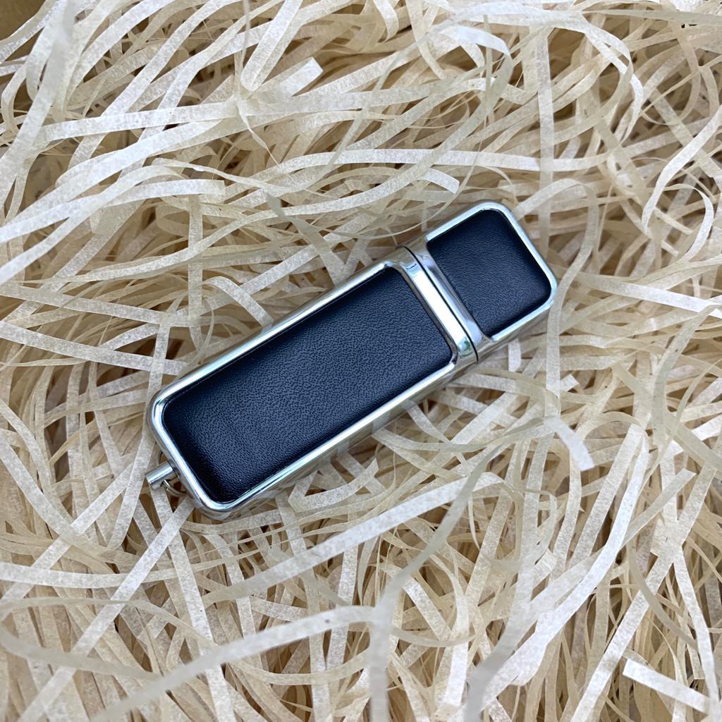 USB накопитель (флешка) Business кожа / металл, 16 Гб - фото 6 - id-p197760195