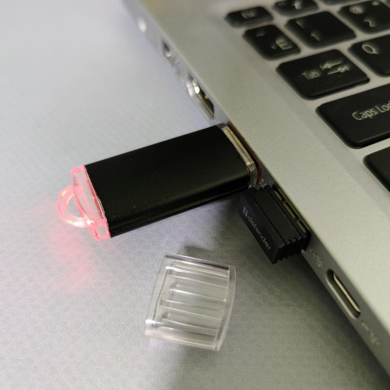 USB накопитель (флешка) Classic Comfort металл / пластик, 16 Гб. Зеленая - фото 3 - id-p197760262