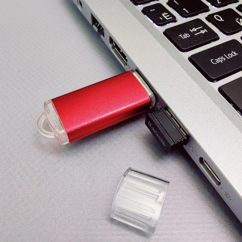 USB накопитель (флешка) Classic Comfort металл / пластик, 16 Гб. Зеленая - фото 4 - id-p197760262