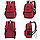 Городской рюкзак "Gerk " с USB и отделением для ноутбука до 17,32" Красный, фото 3