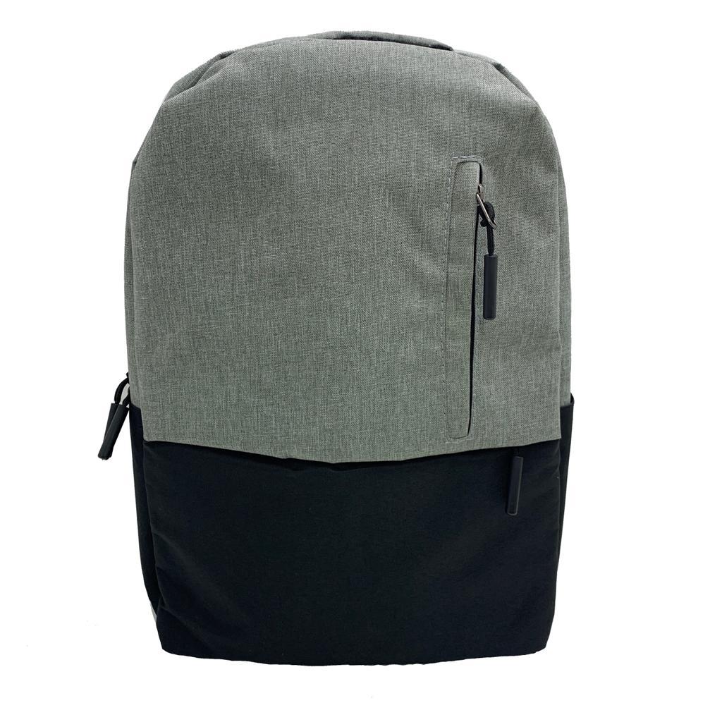 Городской рюкзак "Urban" с USB и отделением для ноутбука до 15.75" Серый с черным - фото 4 - id-p197760648
