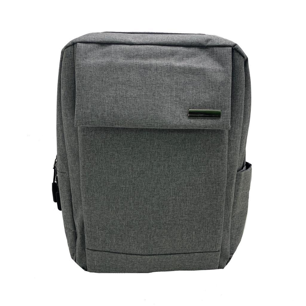 Городской рюкзак "Кембридж" с USB и отделением для ноутбука до 14.5" Серый - фото 3 - id-p197760651
