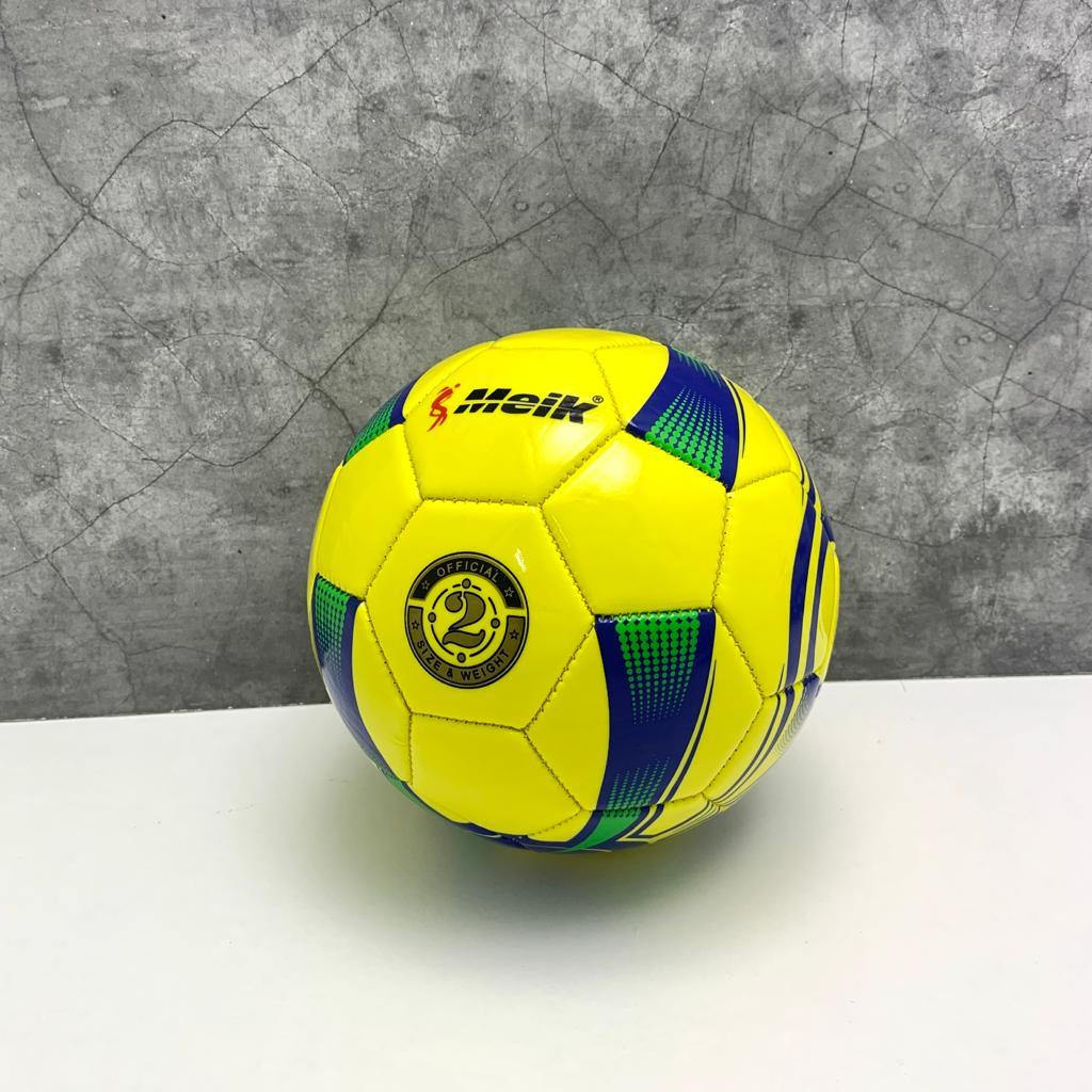 Мяч игровой Meik для волейбола, гандбола, 15 см (детского футбола) Белый с красным - фото 5 - id-p197760943
