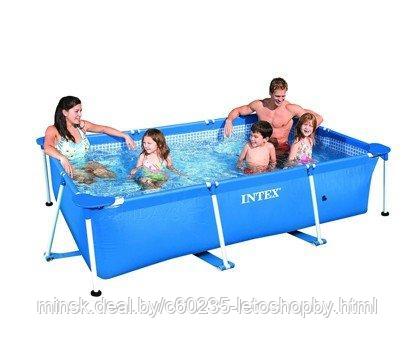 Каркасный бассейн Intex 28271 Rectangular Frame Pool 260х160х65 см .