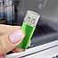 USB накопитель (флешка)  Classic  Comfort металл / пластик, 16 Гб. Зеленая, фото 7