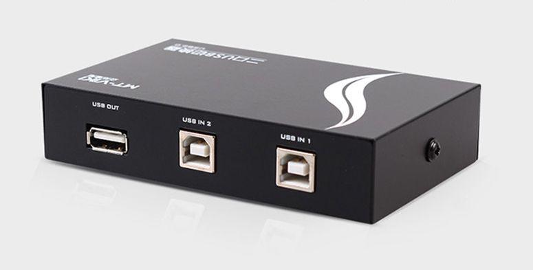 Адаптер - переключатель - свитч USB-B - USB2.0 для подключения принтера или сканера к двум ноутбукам или - фото 7 - id-p197761586