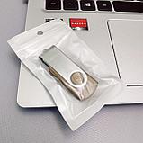 USB накопитель (флешка) Twist wood дерево/металл/раскладной корпус, 16 Гб, фото 6