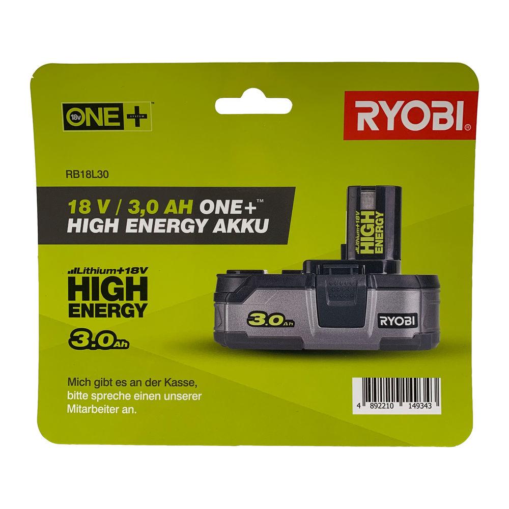 ONE + / Аккумулятор RYOBI RB18L30 - фото 4 - id-p197762610