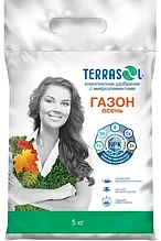 Удобрение сухое "Террасол" минеральное для Газона Осень 5 кг