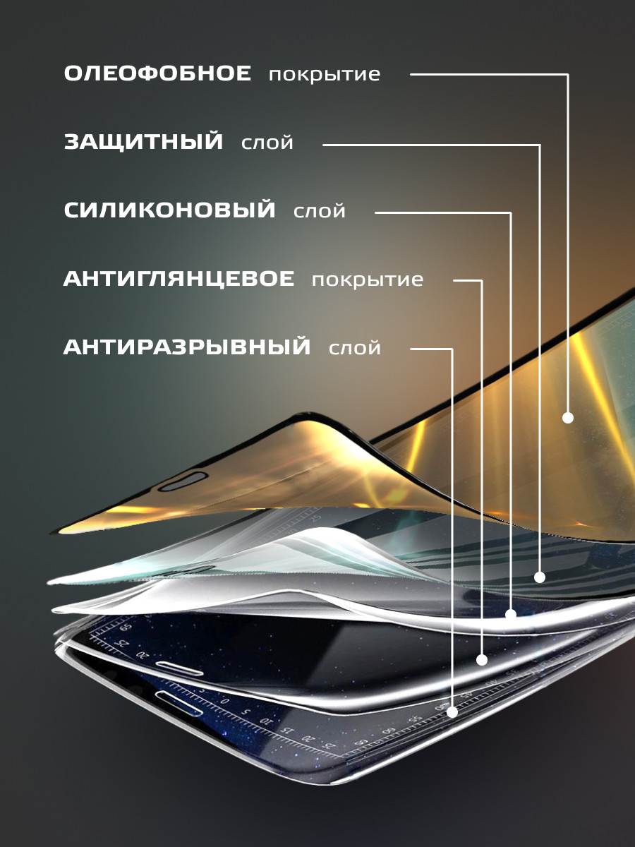 Защитное стекло для Samsung Galaxy Tab S6 10.5 SM-T860, T865 - фото 2 - id-p196961636