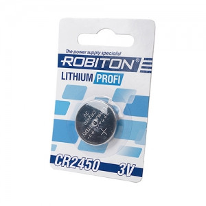 Батарейка (элемент питания) литиевая дисковая ROBITON CR2450