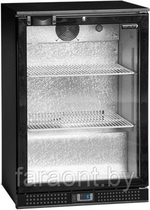 Шкаф холодильный со стеклом TEFCOLD DB125H барный черный