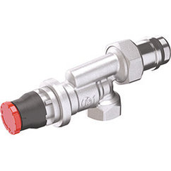 Угловой осевой термостатический клапан с автоматическим динамическим регулированием 1/2'' GIACOMINI R415DBХ033