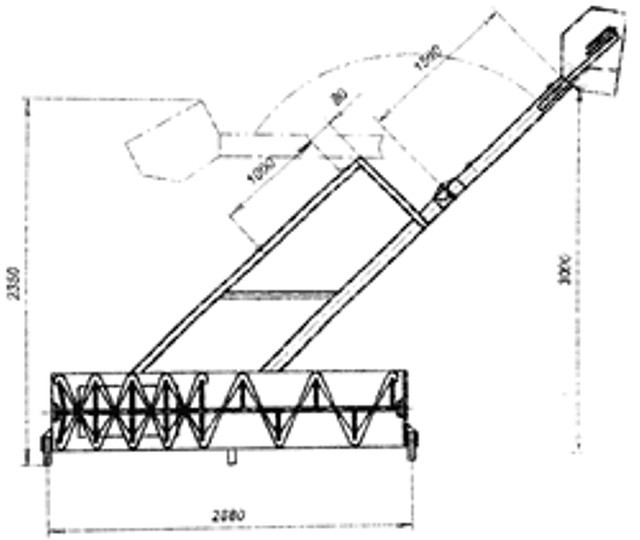 Зерновой погрузчик разгрузчик механизированный - фото 2 - id-p260542