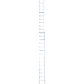 Лестница алюминиевая односекционная 23 ступени NV3210 Новая высота 3210123, фото 3