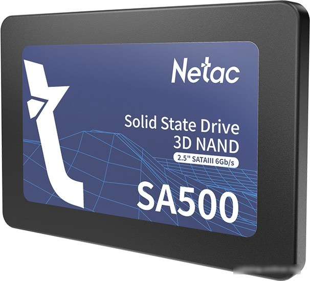 Жесткий диск SSD Netac SA500 480GB NT01SA500-480-S3X - фото 2 - id-p197776628