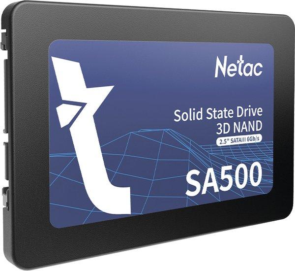Жесткий диск SSD Netac SA500 480GB NT01SA500-480-S3X - фото 3 - id-p197776628
