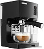 Рожковая помповая кофеварка Sencor SES 4050SS (черный), фото 5